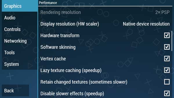 Step 1 - Graph Settings