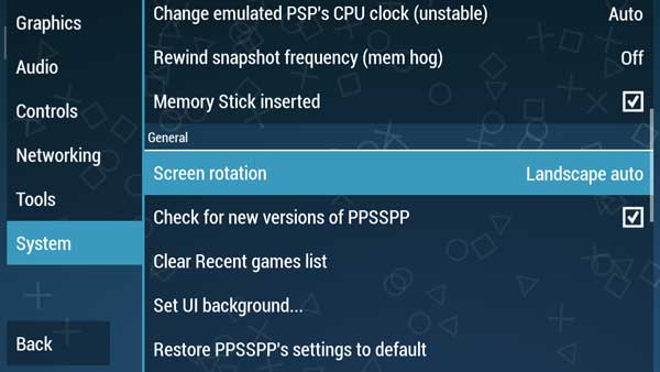 Step 4 - System Settings