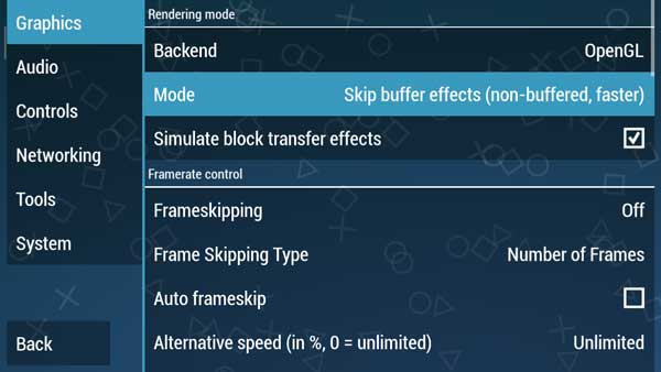 Step 1 - Graph Settings