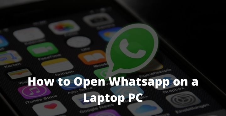 how to open whatsapp on computer