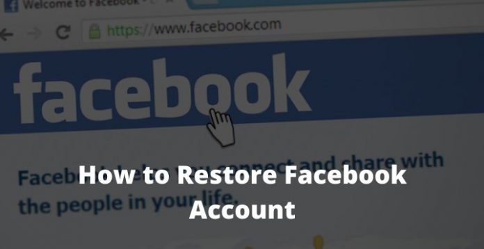 How To Restore Facebook Account 2021 - Technowizah