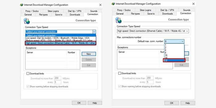 how to increase ing speed of idm