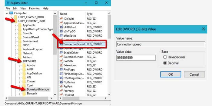 how to increase the ing speed of idm