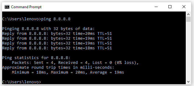 Ping IP Address