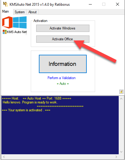 kmspico office 2016 activator from cnet