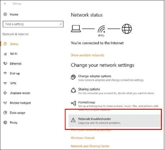 Network Troubleshooter