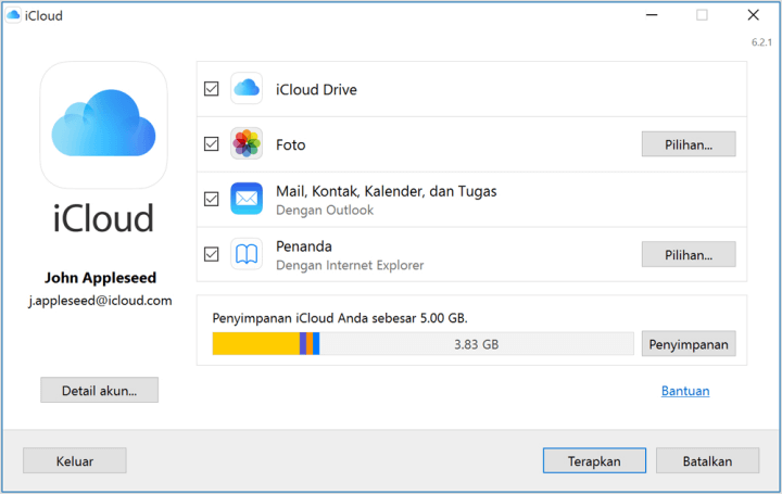 icloud drive download for windows 10