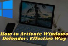 How to Activate Windows Defender Windows 10,8,7 PC 2024 How to Activate Windows Defender