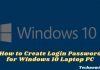 8 Ways To Create Login Password for Windows 10 PC 2025 How to Create Login Password for Windows 10 Laptop PC