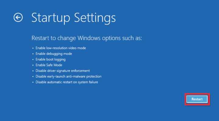 How to enter Safe mode in Windows 8