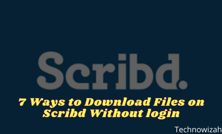 scribd download without account