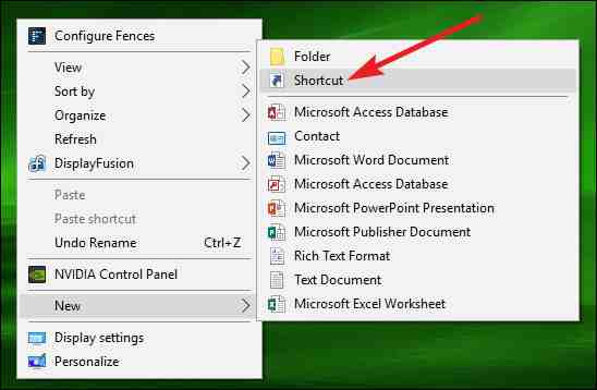 Create a Task Manager Shortcut