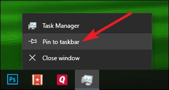 Create a Task Manager Shortcut