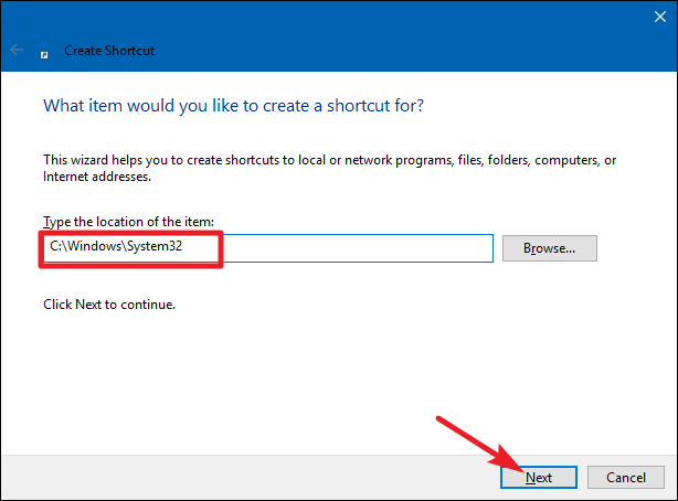 Create a Task Manager Shortcut