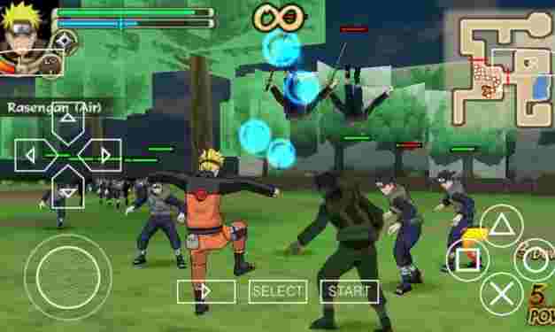 Download the PPSSPP Naruto Ultimate Ninja Heroes Game