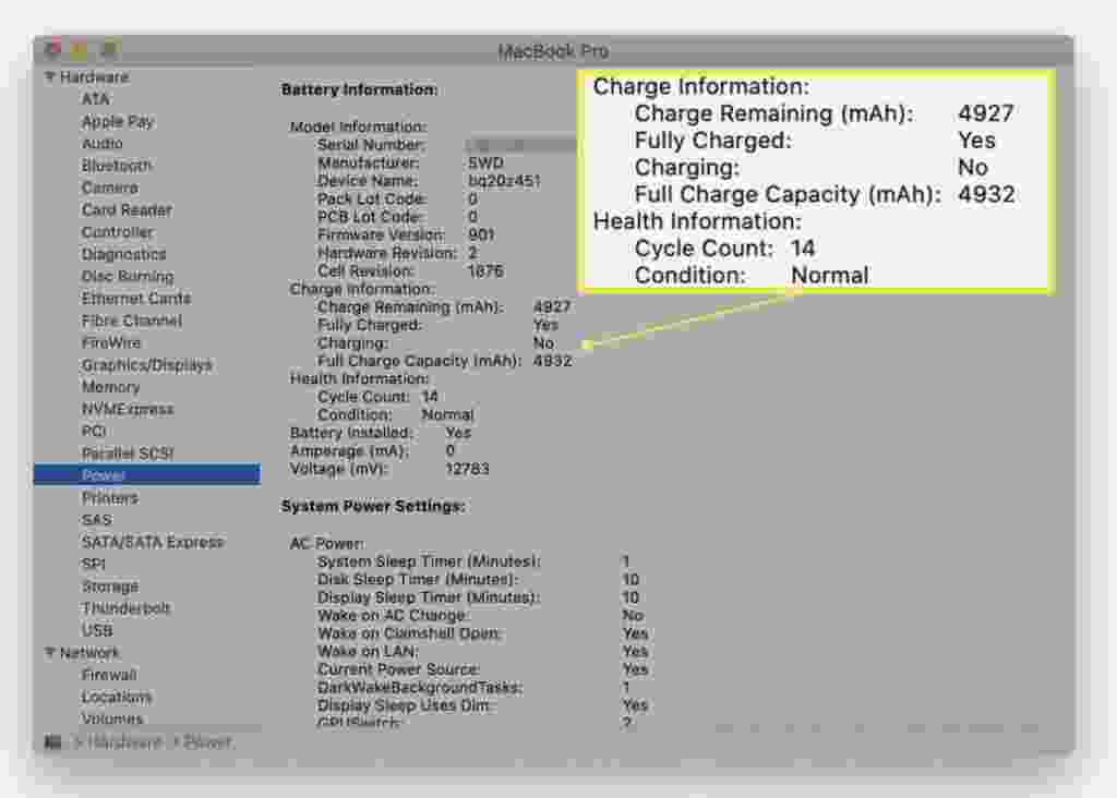 How to Check More Detailed MacBook Battery Information