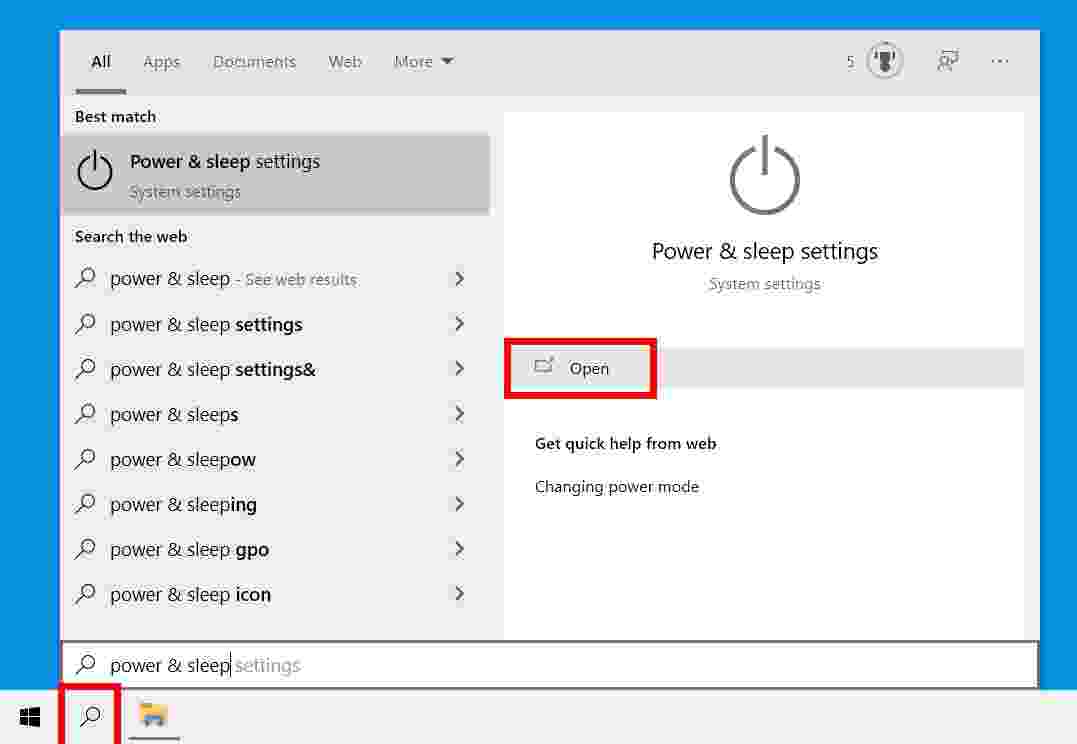 How to Disable Sleep Mode on Windows 10 Laptop