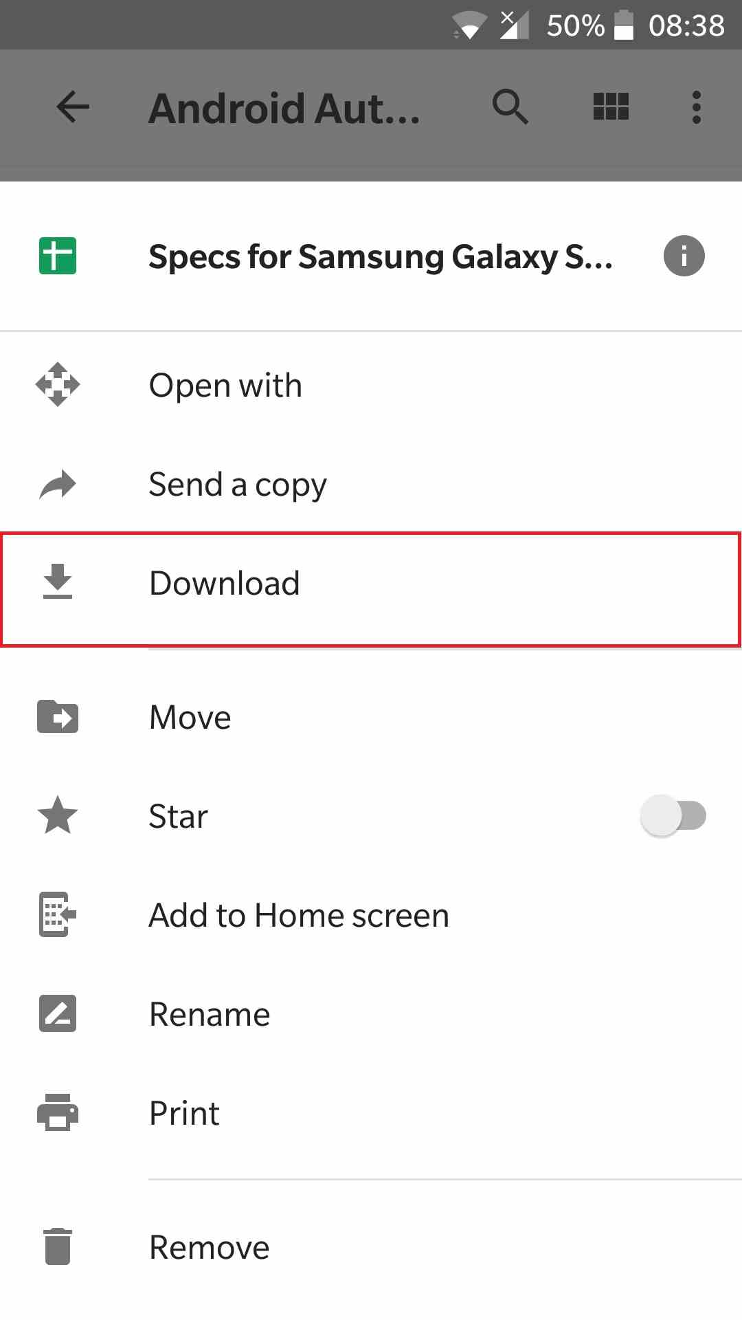 How to Download Files on Google Drive, Android Mobile