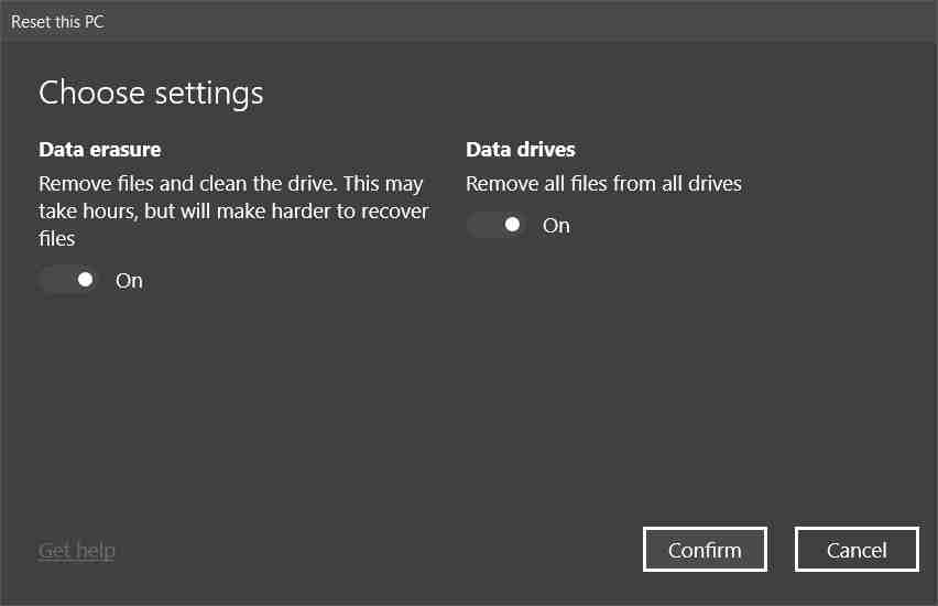 How to Factory Reset Windows 10 Through Settings