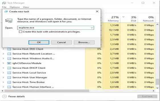 How to Overcome File Explorer Not Responding Through the Task Manager