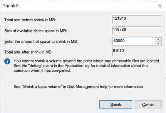 How to Partition an External Disk in Windows 10