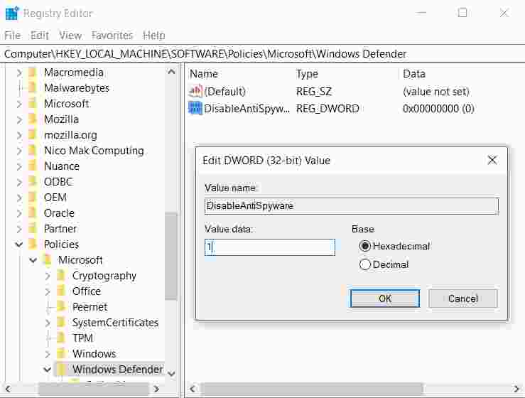 How to Permanently Disable Windows Defender