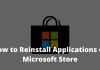 How to Reinstall Applications on Microsoft Store 2024 How to Reinstall Applications on Microsoft Store