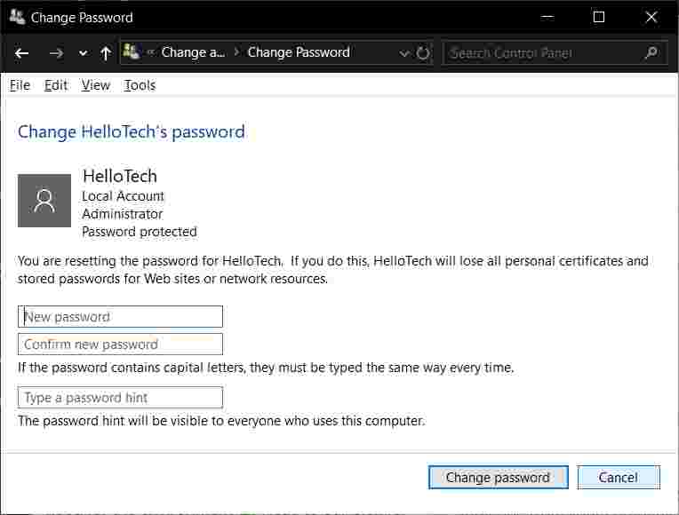 How to Reset Windows 10 Administrator Password with Another Admin Account
