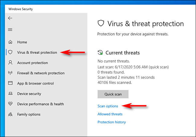 How to Scan Laptop With Microsoft Defender Antivirus on Windows 10