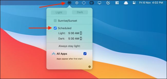 How to Schedule Dark Mode on Mac