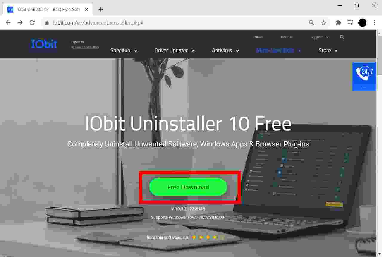How to uninstall applications on Windows 10 using IObit