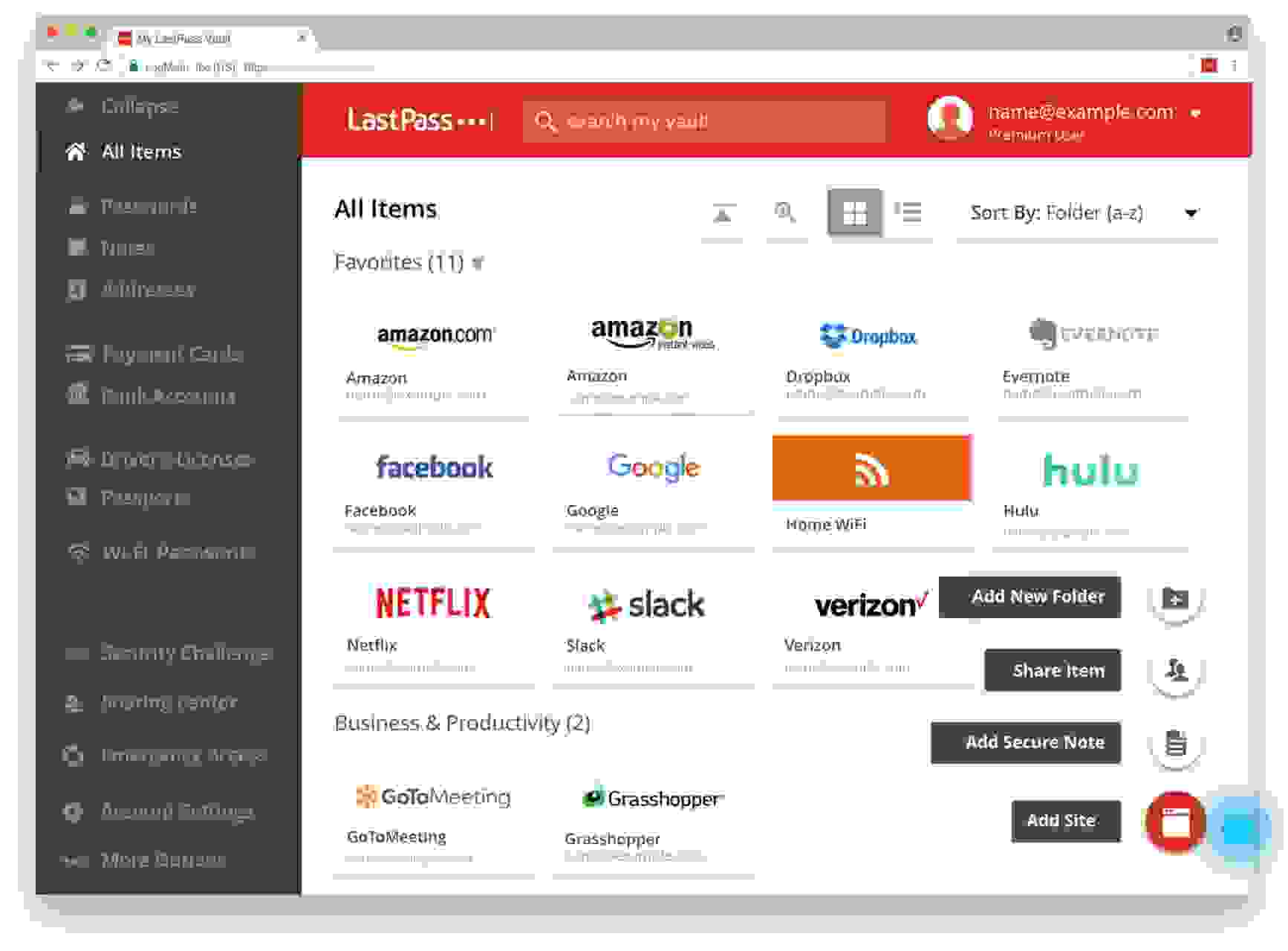 LastPass Best Free Password Manager App for Windows 10