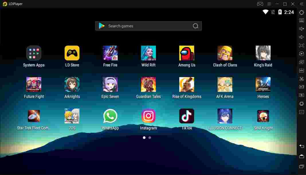 which is the lightest android emulator