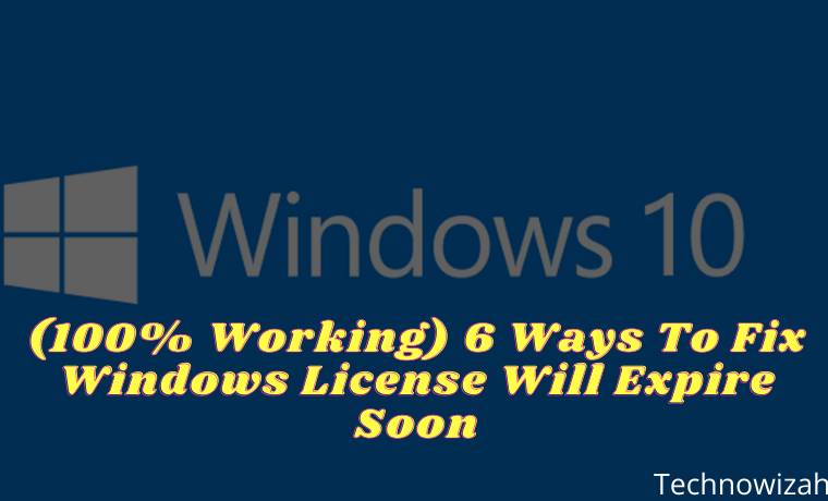 (100% Working) 6 Ways To Fix Windows License Will Expire Soon