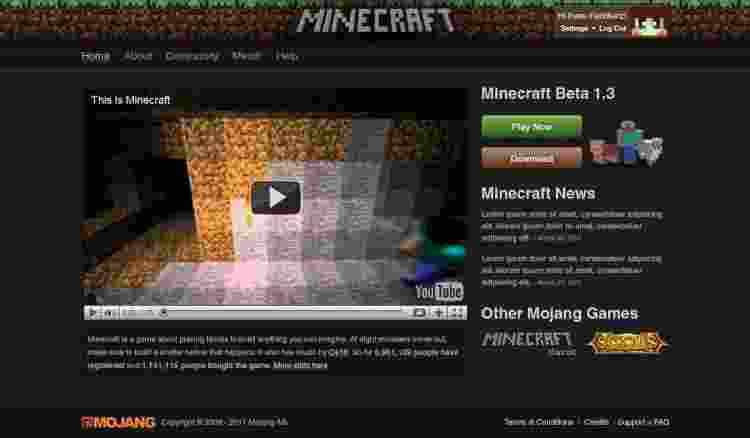Download via the official Minecraft website