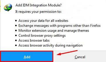 How to Enable IDM in Mozilla Firefox
