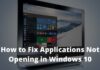 10 Ways To Fix Applications Not Opening in Windows 10 PC 2024 How to Fix Applications Not Opening in Windows 10