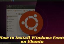How to Install Windows Fonts on Ubuntu 2024 How to Install Windows Fonts on Ubuntu