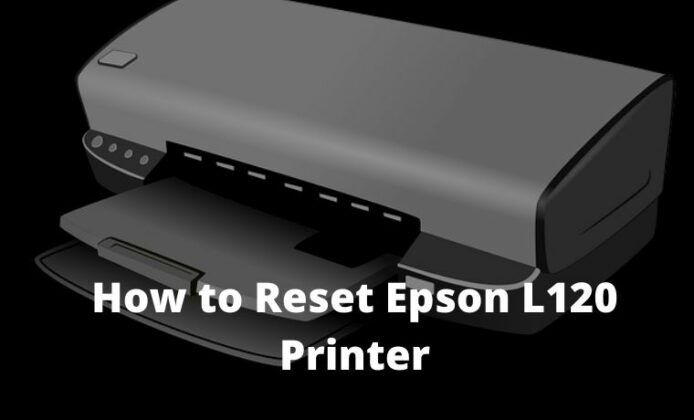how to reset epson l120 service required