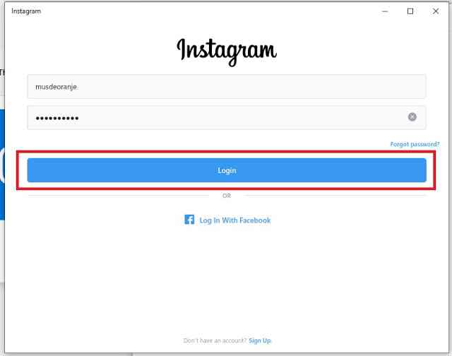 How to download the Instagram application on a Windows 10 laptop