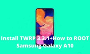 twrp samsung a10