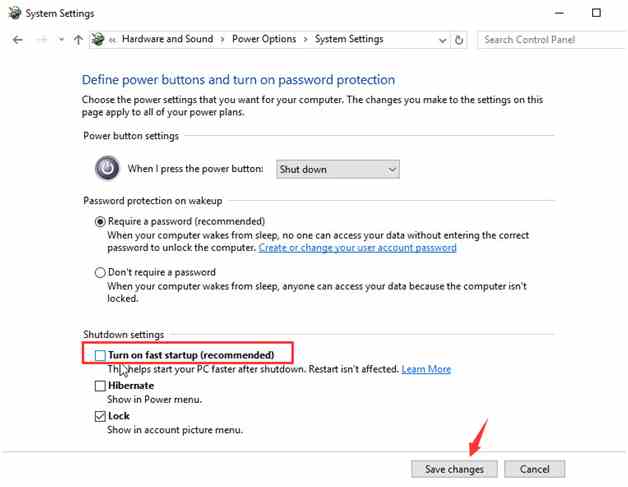 Change USB Settings