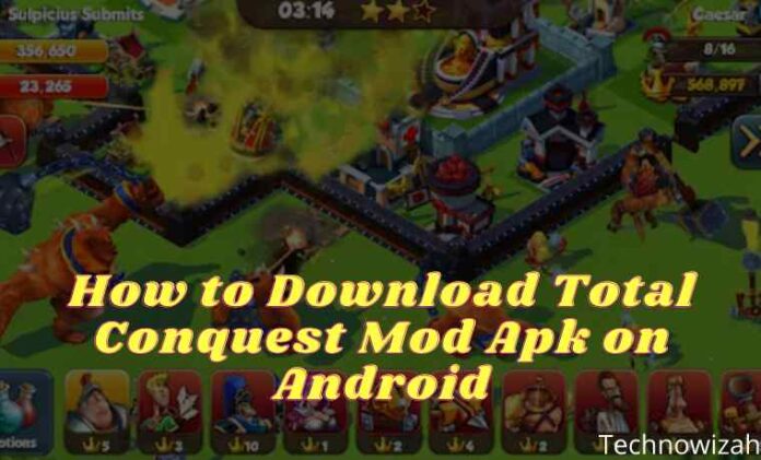 total conquest offline mod apk old version