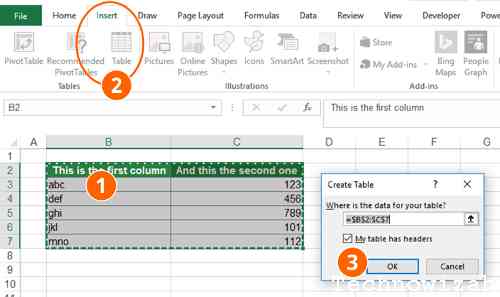 How to Make a Table in Excel