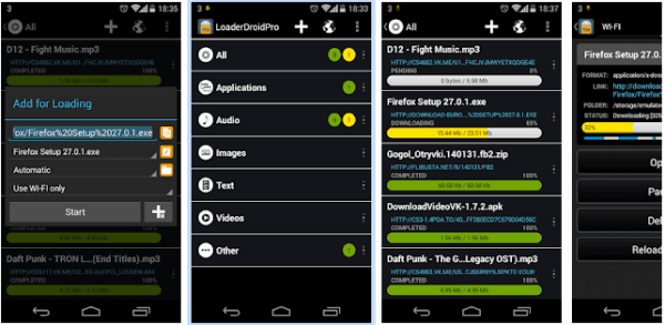 Louder Droid Download Manager