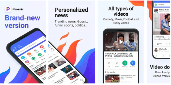 Phoenix Browser with Download Manager
