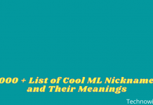 1000 + List of Cool ML Nicknames and Their Meanings 2024 1000 + List of Cool ML Nicknames and Their Meanings
