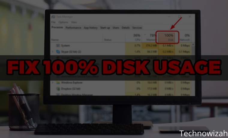 20 Ways to Fix 100% Disk Usage on Windows 10 PC