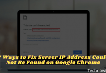 7 Ways to Fix Server IP Address Could Not Be Found on Chrome 2025 7 Ways to Fix Server IP Address Could Not Be Found on Chrome