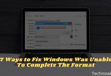 7 Ways to Fix Windows Was Unable To Complete The Format 2024 7 Ways to Fix Windows Was Unable To Complete The Format